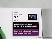 Nieuwe digitaal 7’’ fotoframe philips, type spf1017 - afbeelding 2 van  2