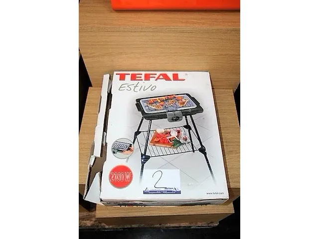 Nieuwe elektrische barbecue tefal, type estivo - afbeelding 1 van  2