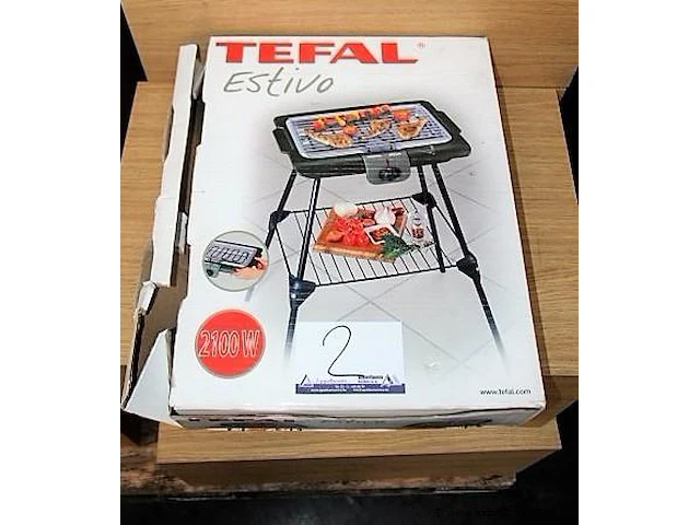 Nieuwe elektrische barbecue tefal, type estivo - afbeelding 1 van  2