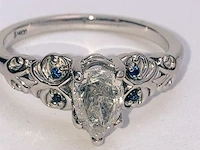 Nieuwe gouden ring diamant - 1.01 ct - afbeelding 1 van  16