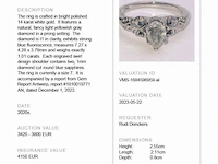 Nieuwe gouden ring diamant - 1.01 ct - afbeelding 12 van  16
