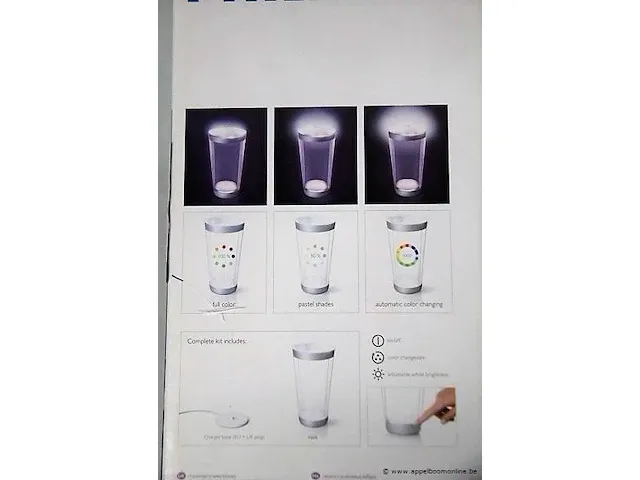 Nieuwe led vaas philips, type 6915360ph - afbeelding 3 van  3