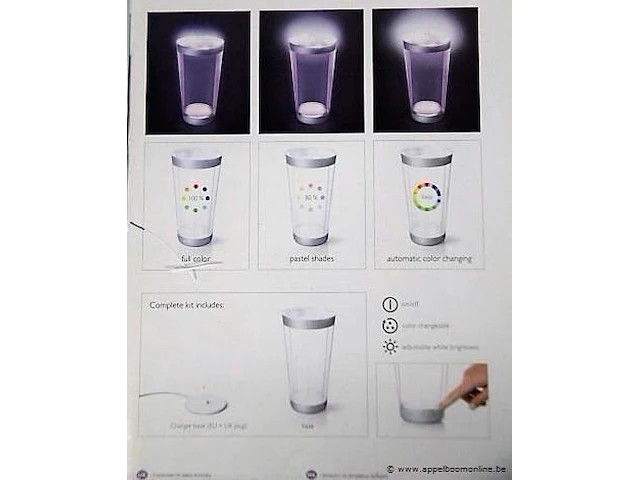 Nieuwe led vaas philips, type 6915360ph - afbeelding 3 van  3