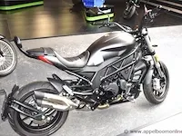 Nieuwe motor benelli 502c cruiser, chassisnr zbnp36024pbe93686, 2 cyl, 500cm³, met gelijkvormigheidsattest, 1sleutel