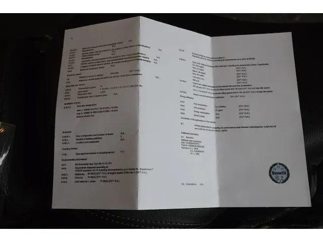 Nieuwe motor benelli imperiale 400, chassisnr zbnp09016nbd69790, 1cyl, 373cm³, 2sleutels, met gelijkvormigheidsattest - afbeelding 5 van  7