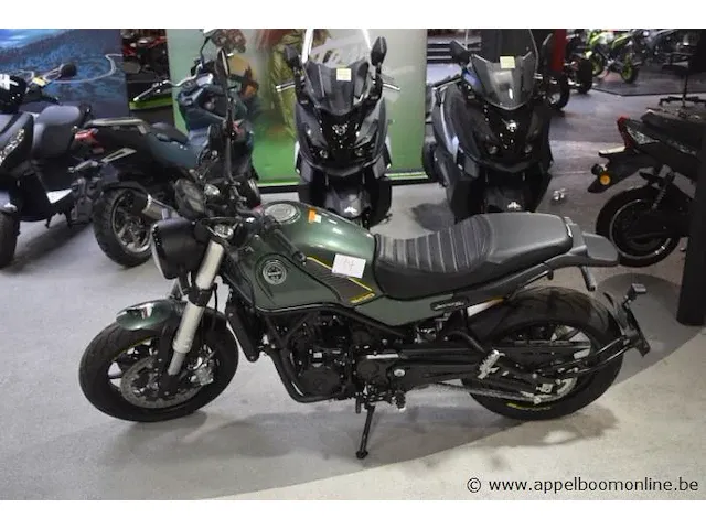 Nieuwe motor benelli leoncino 500, 500cm³, 35kw, chassisnr zbnp18022nbd66322, met gelijkvormigheidsattest - afbeelding 1 van  7