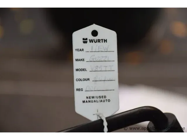 Nieuwe motor motto guzzi v85tt, zonder documenten, 2sleutels - afbeelding 7 van  7