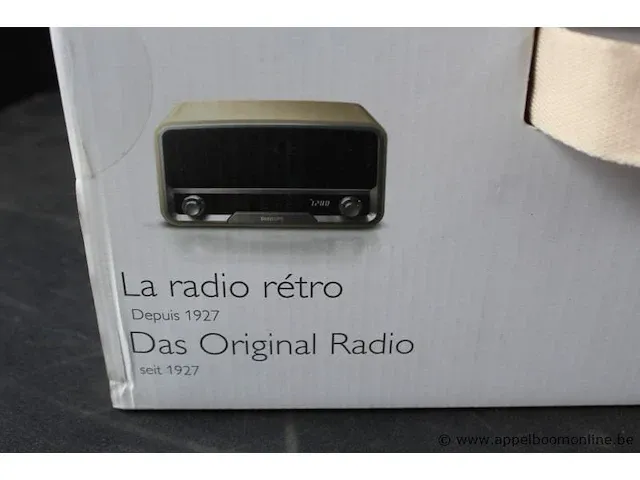 Nieuwe retro radio/dockingstation philips, type ord7100c - afbeelding 3 van  3