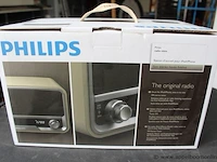 Nieuwe retro radio/dockingstation philips, type ord7100c - afbeelding 2 van  3