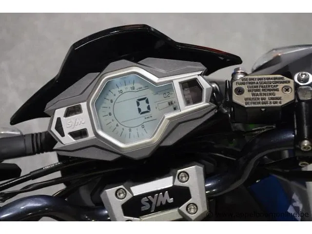 Nieuwe scooter sym jet 4,chassisnr lxmxea103pxb38668, 25cc, zonder documenten, 2sleutels - afbeelding 5 van  7