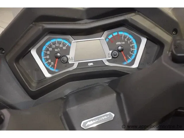 Nieuwe scooter sym maxsym 400, chassisnr rfglza901msb01519,25kw, zonder documenten, 2 sleutels - afbeelding 7 van  9
