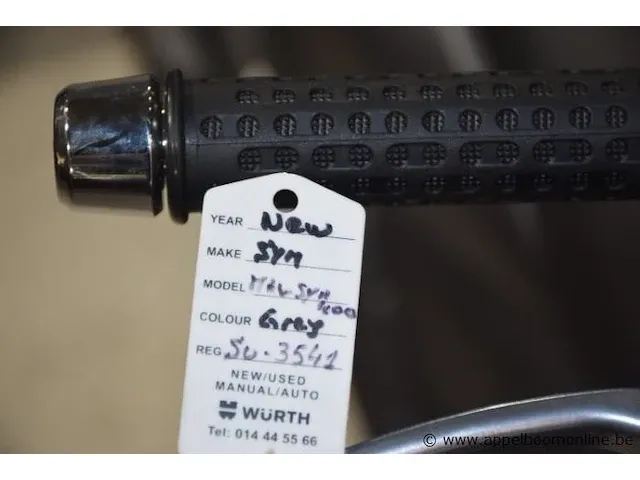 Nieuwe scooter sym maxsym 400, chassisnr rfglza901msb01519,25kw, zonder documenten, 2 sleutels - afbeelding 8 van  9
