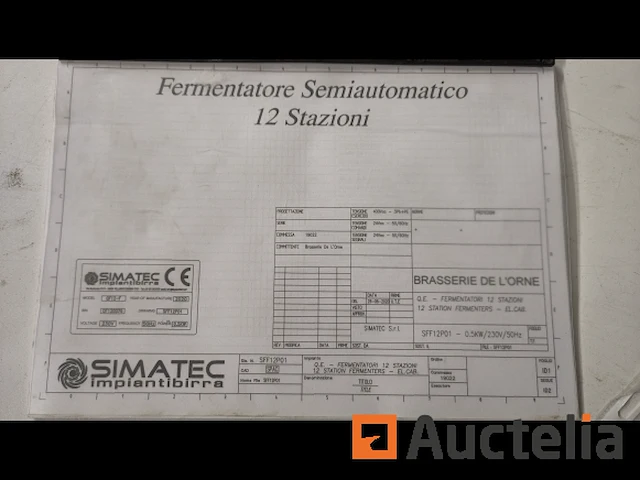 Nieuwe simatec 4 thermoregulerende vergistingskast - afbeelding 3 van  7