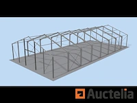 Nieuwe staalconstructie 18m x 40m - afbeelding 2 van  7
