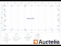 Nieuwe staalconstructie 18m x 40m - afbeelding 6 van  7