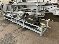 Nieuwe stalen tent 4x6m - afbeelding 3 van  5