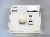 Nieuwe wake-up light philips, type hf3350/01, met iphone docking - afbeelding 1 van  1