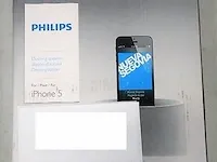 Nieuwe wekkerradio met iphone 5 docking philips, type ds1400 - afbeelding 1 van  2