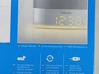 Nieuwe wekkerradio met iphone 5 docking philips, type ds1400 - afbeelding 2 van  2
