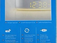 Nieuwe wekkerradio met iphone 5 docking philips, type ds1400 - afbeelding 2 van  2