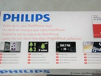 Nieuwe wekkerradio met ipod/iphone docking philips, type aj7041d - afbeelding 2 van  2