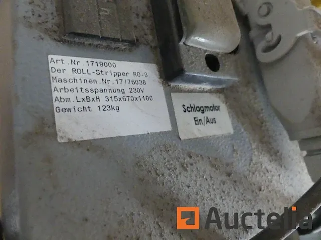 Nieuwstaat tapijtstripper roll stipper ro-3 - afbeelding 3 van  8