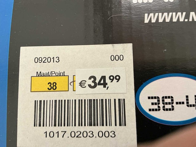 Nijdam. 2187. ice hockey skate.maat 38. - afbeelding 2 van  2