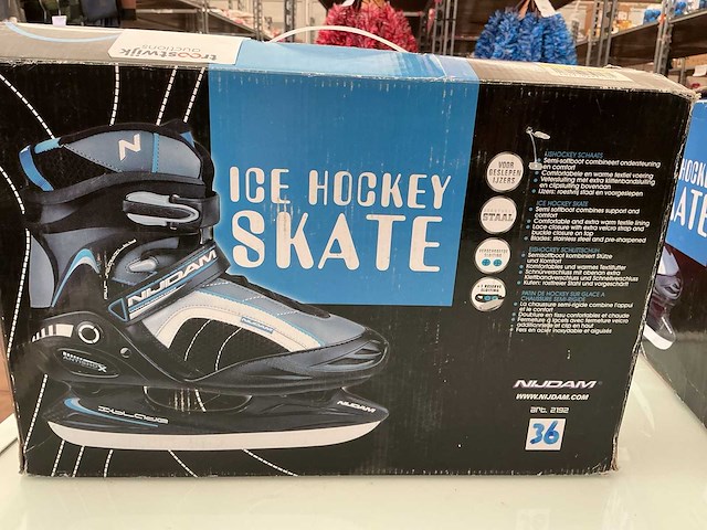Nijdam. 2192. ice hockey skate.maat 36. - afbeelding 1 van  2