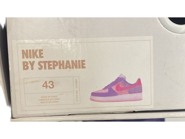 Nike - air force 1 - customized by stephanie - 'peter' - maat 43 - afbeelding 5 van  5