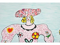 Niki de saint phalle - femme et mannequin - lithografie - afbeelding 5 van  7