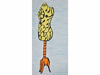 Niki de saint phalle - femme et mannequin - lithografie - afbeelding 7 van  7