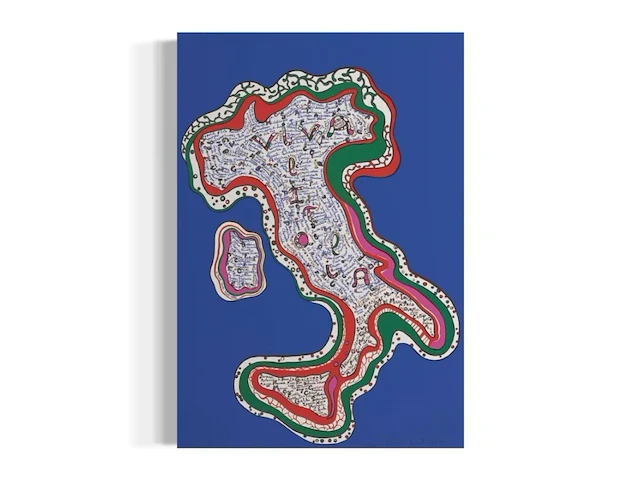 Niki de saint phalle - gesigneerde editie 'viva italia' - afbeelding 1 van  1