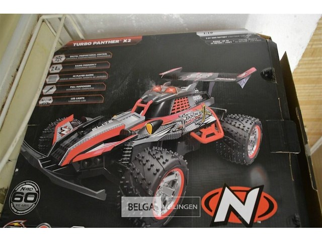 Nikko race auto 1/10 schaal - afbeelding 2 van  2