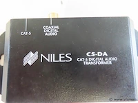 Niles cat-5 digital audio transformer, 4 stuks - afbeelding 2 van  3