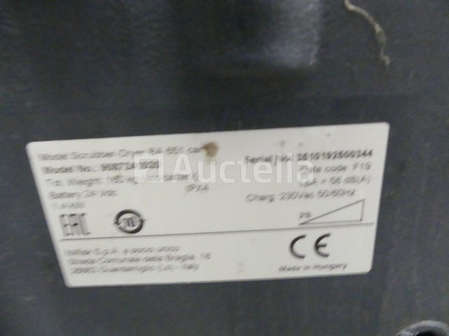 Nilfisk ba651 reinigingsmachine - afbeelding 6 van  8