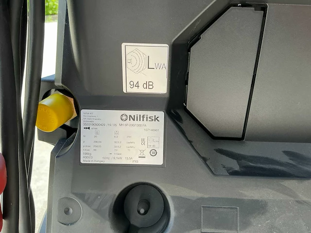 Nilfisk mh6p hogedrukreiniger - afbeelding 8 van  8