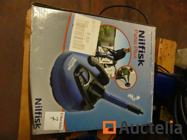 Nilfisk patio plus hogedrukreiniger met accessoires - afbeelding 9 van  9