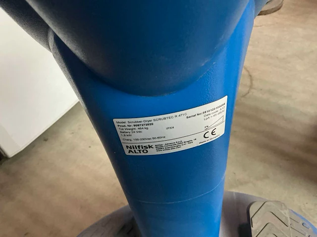 Nilfisk schrobzuigmachine r471c reiniging overig - afbeelding 2 van  17