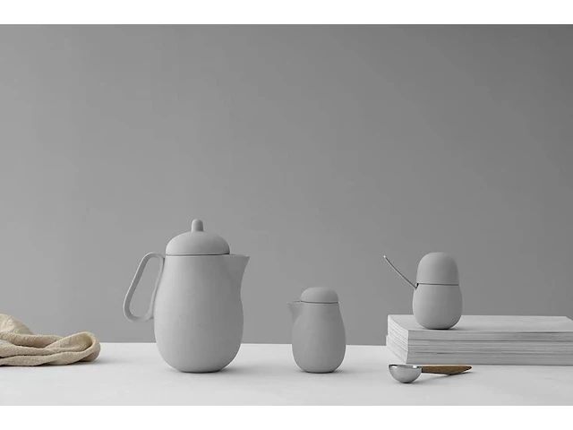 Nina, porseleinen 3-delig theeservies - afbeelding 2 van  4