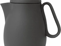 Nina, porseleinen theepot 1l matzwart