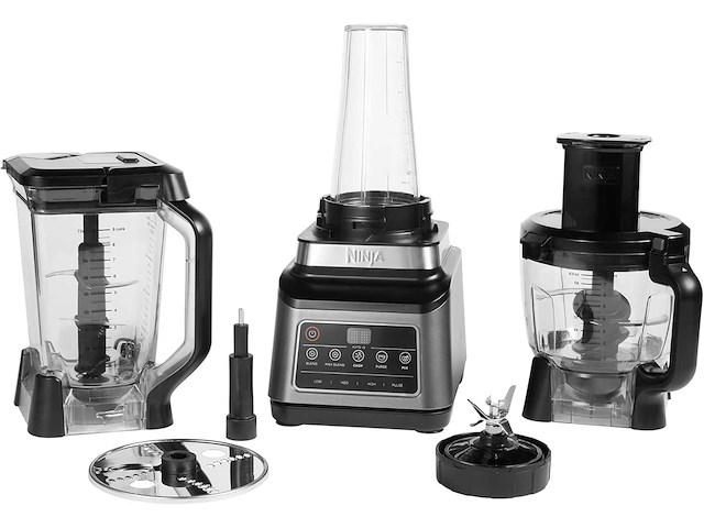 Ninja 3-in-1 keukenmachine en blender met 5 programma's - afbeelding 7 van  8
