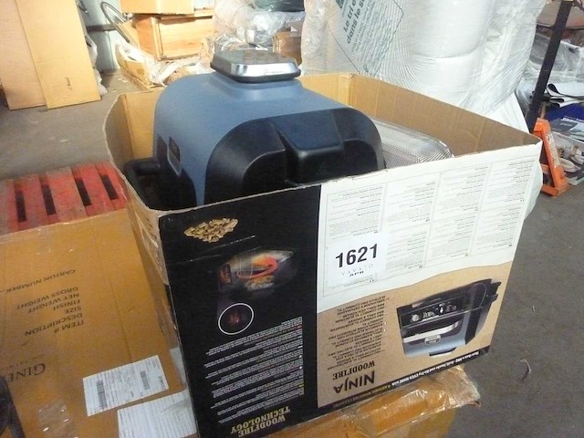 Ninja woodfire pro connect xl elektrische bbq grill & roker - afbeelding 2 van  10