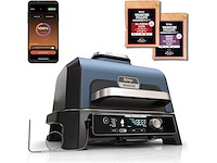 Ninja woodfire pro connect xl elektrische bbq grill & roker - afbeelding 3 van  10