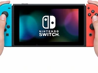 Nintendo switch console - blauw/rood - afbeelding 6 van  9