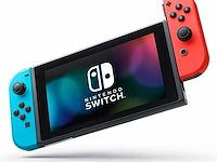 Nintendo switch console - blauw/rood - afbeelding 8 van  9