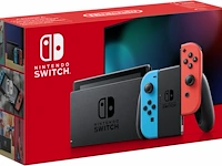 Nintendo switch console - blauw/rood - afbeelding 9 van  9