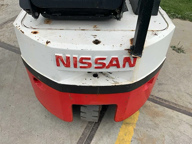 Nissan 13u vorkheftruck - afbeelding 14 van  18