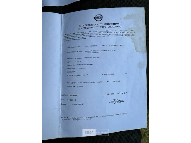 Nissan cabstar lichte vrachtwagen, met hoogtewerker - afbeelding 3 van  19