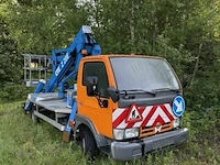 Nissan cabstar lichte vrachtwagen, met hoogtewerker