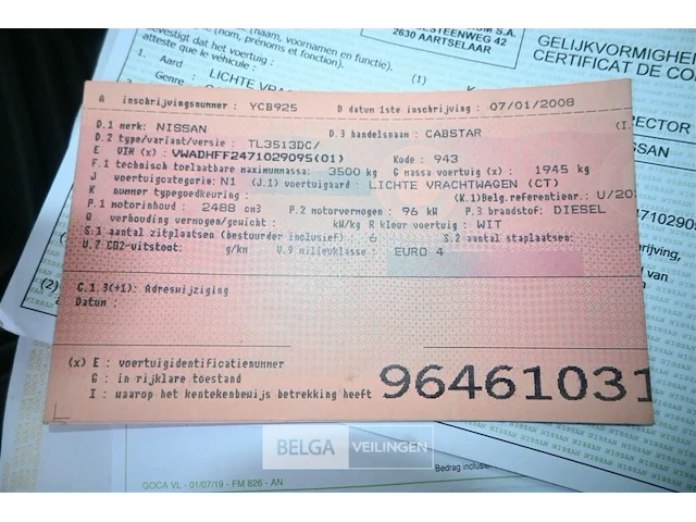 Nissan cabstar lichte vrachtwagen - afbeelding 6 van  24
